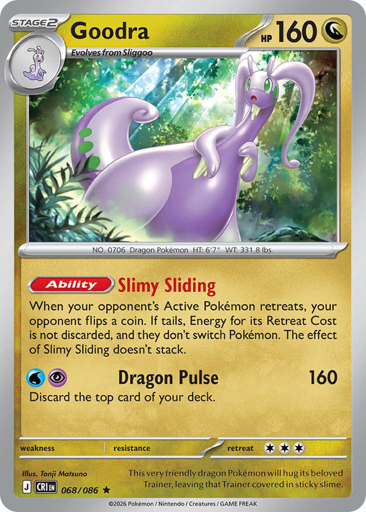 Goodra 068/086 - POKEMON MEGA EVOLUTION: CHAOS RISING