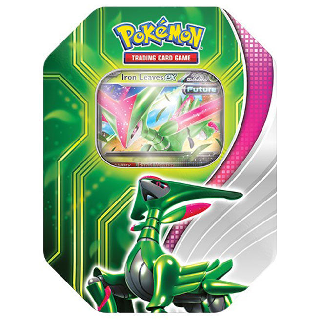 Pokemon Paradox Clash Tin - Iron Leaves