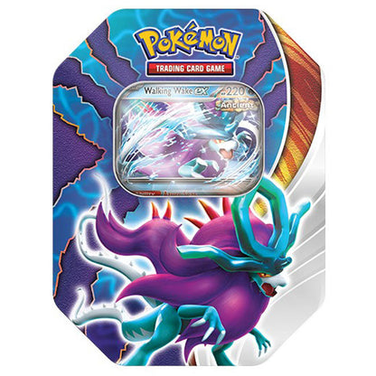 Pokemon Paradox Clash Tin - BOTH VARIANTS - Walking Wake & Iron Leaves