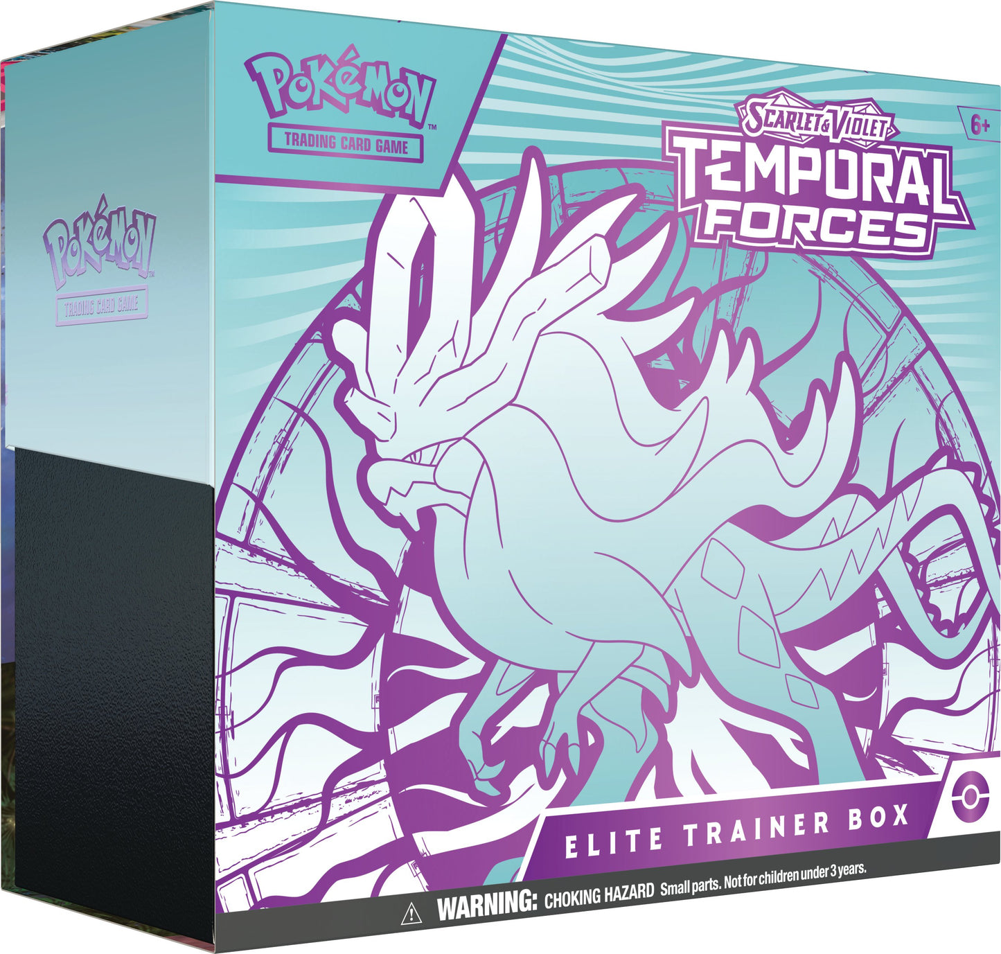 Pokemon Scarlet & Violet 5: Temporal Forces Elite Trainer Box - Walking Wake