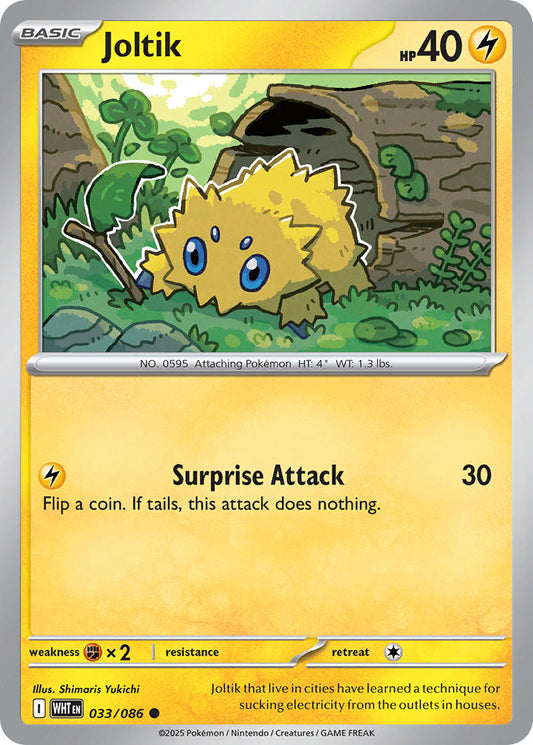 Joltik 033/086 - POKEMON SCARLET & VIOLET: WHITE FLARE