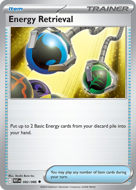 Energy Retrieval 082/086 - POKEMON SCARLET & VIOLET: WHITE FLARE