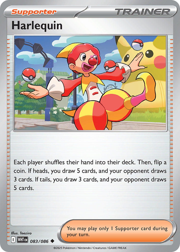 Harlequin 083/086 - POKEMON SCARLET & VIOLET: WHITE FLARE