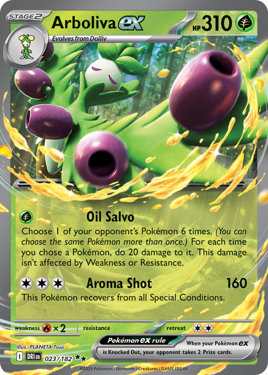 Arboliva ex 023/182 - POKEMON SCARLET & VIOLET: DESTINED RIVALS
