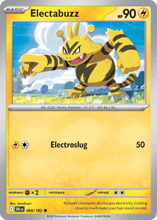 Electabuzz 068/182 - POKEMON SCARLET & VIOLET: DESTINED RIVALS