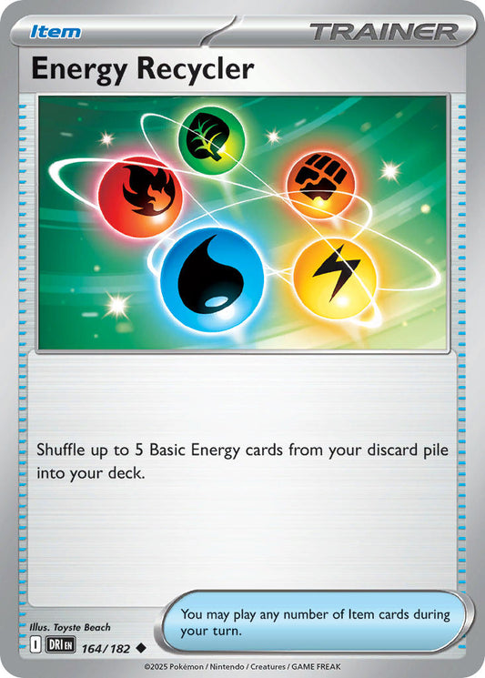Energy Recycler 164/182 - POKEMON SCARLET & VIOLET: DESTINED RIVALS
