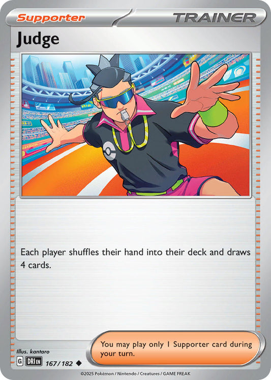 Judge 167/182 - POKEMON SCARLET & VIOLET: DESTINED RIVALS