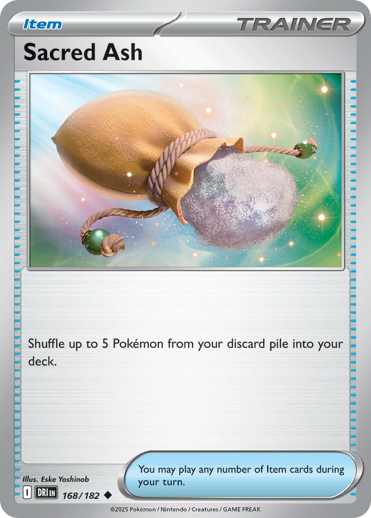 Sacred Ash 168/182 - POKEMON SCARLET & VIOLET: DESTINED RIVALS - Pokemon Single Card