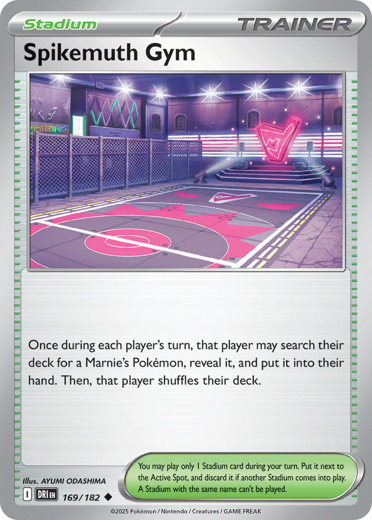Spikemuth Gym 169/182 - POKEMON SCARLET & VIOLET: DESTINED RIVALS