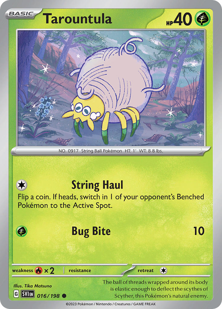 Tarountula 016/198 - POKEMON SCARLET & VIOLET: BASE SET - Pokemon Single Card