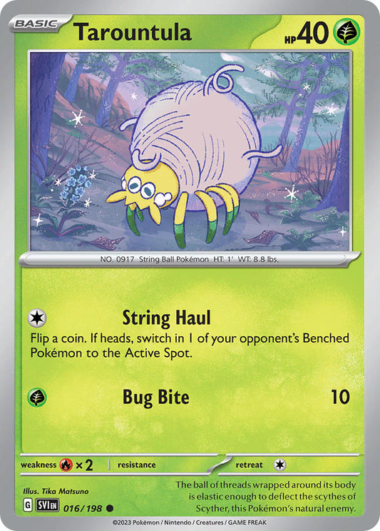 Tarountula 016/198 - POKEMON SCARLET & VIOLET: BASE SET - Pokemon Single Card