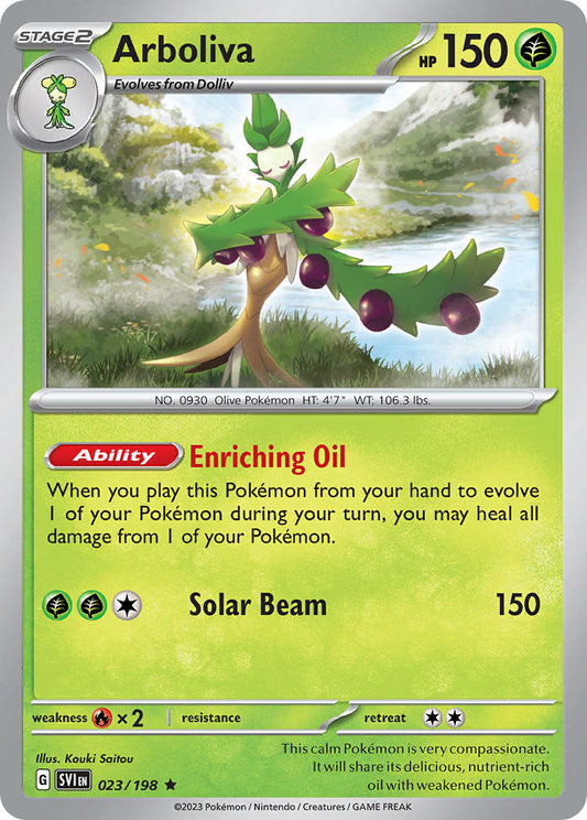 Arboliva 023/198 - POKEMON SCARLET & VIOLET: BASE SET - Pokemon Single Card