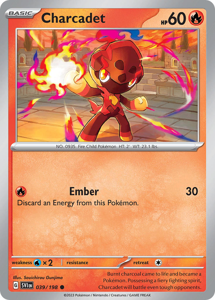 Charcadet 039/198 - POKEMON SCARLET & VIOLET: BASE SET - Pokemon Single Card