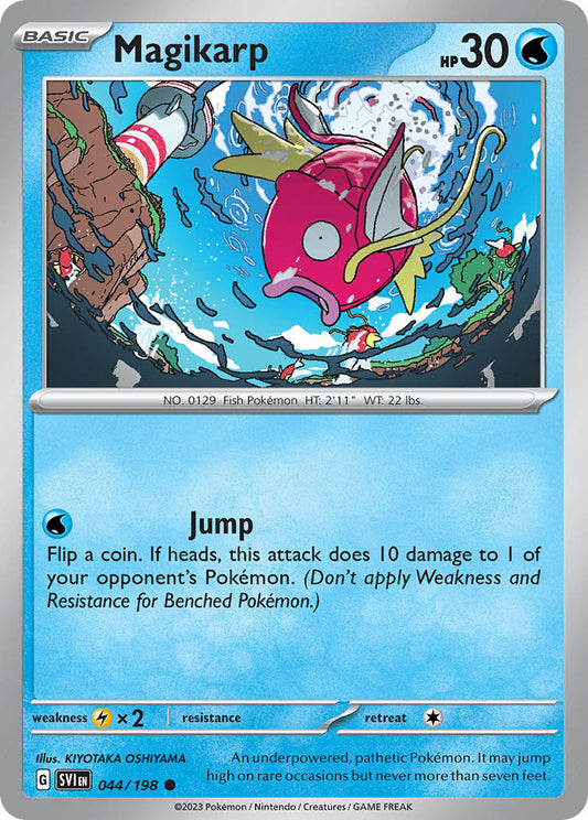 Magikarp 044/198 - POKEMON SCARLET & VIOLET: BASE SET - Pokemon Single Card