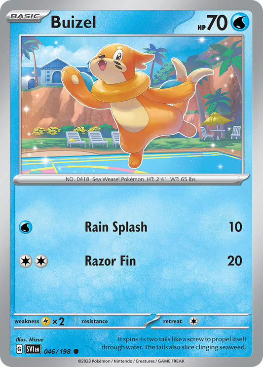 Buizel 046/198 - POKEMON SCARLET & VIOLET: BASE SET - Pokemon Single Card