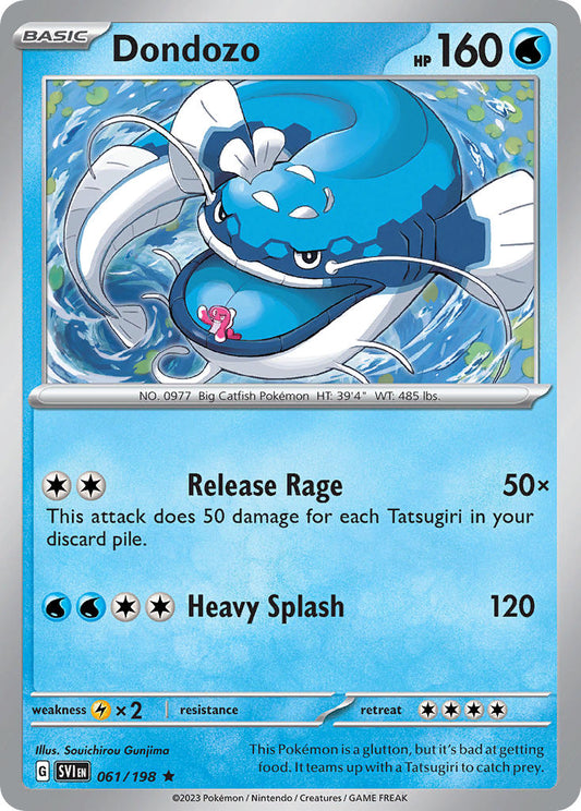 Dondozo 061/198 - POKEMON SCARLET & VIOLET: BASE SET - Pokemon Single Card