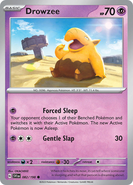 Drowzee 082/198 - POKEMON SCARLET & VIOLET: BASE SET - Pokemon Single Card