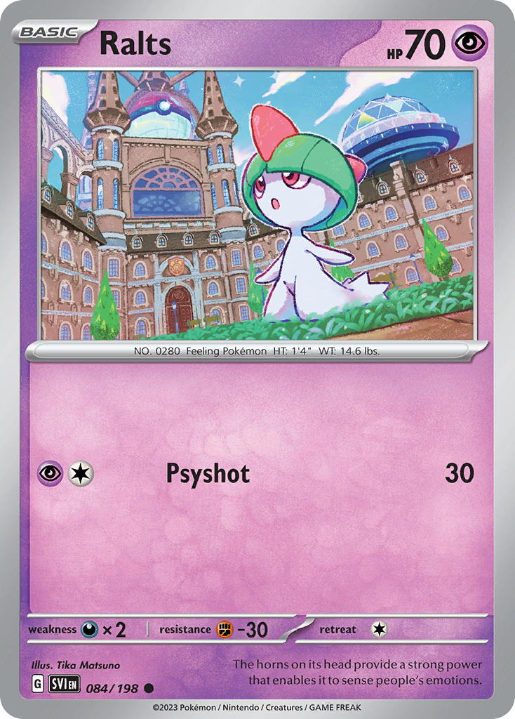Ralts 084/198 - POKEMON SCARLET & VIOLET: BASE SET - Pokemon Single Card