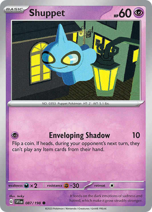 Shuppet 087/198 - POKEMON SCARLET & VIOLET: BASE SET - Pokemon Single Card