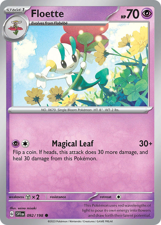 Floette 092/198 - POKEMON SCARLET & VIOLET: BASE SET - Pokemon Single Card