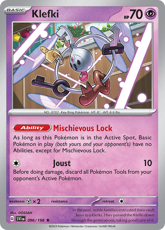 Klefki 096/198 - POKEMON SCARLET & VIOLET: BASE SET - Pokemon Single Card