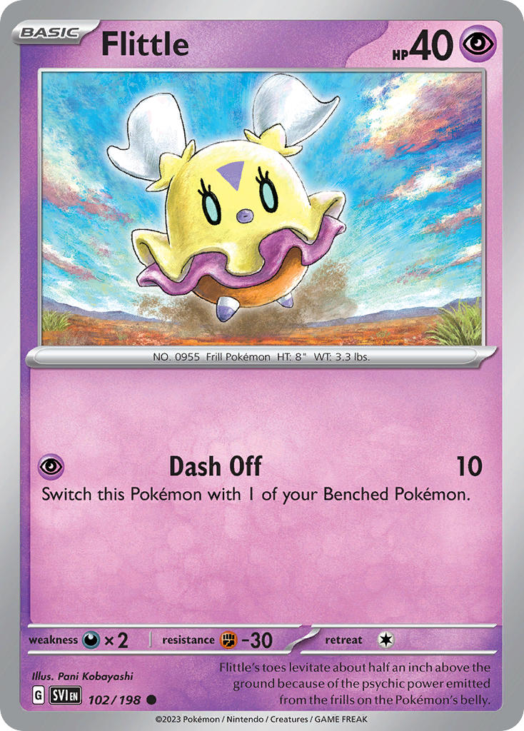 Flittle 102/198 - POKEMON SCARLET & VIOLET: BASE SET - Pokemon Single Card