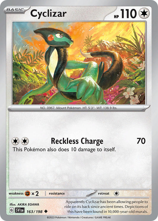 Cyclizar 163/198 - POKEMON SCARLET & VIOLET: BASE SET - Pokemon Single Card