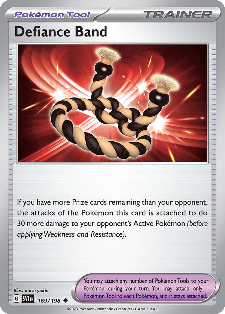 Defiance Band 169/198 - POKEMON SCARLET & VIOLET: BASE SET - Pokemon Single Card