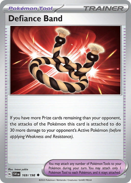 Defiance Band 169/198 - POKEMON SCARLET & VIOLET: BASE SET - Pokemon Single Card