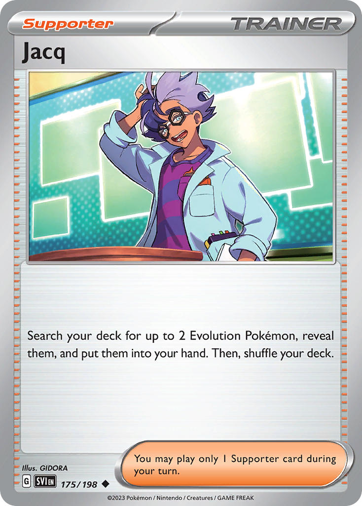 Jacq 175/198 - POKEMON SCARLET & VIOLET: BASE SET - Pokemon Single Card