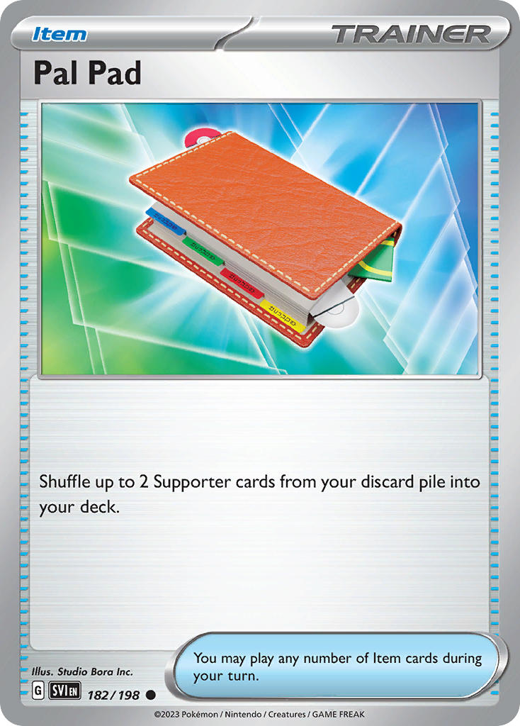 Pal Pad 182/198 - POKEMON SCARLET & VIOLET: BASE SET - Pokemon Single Card