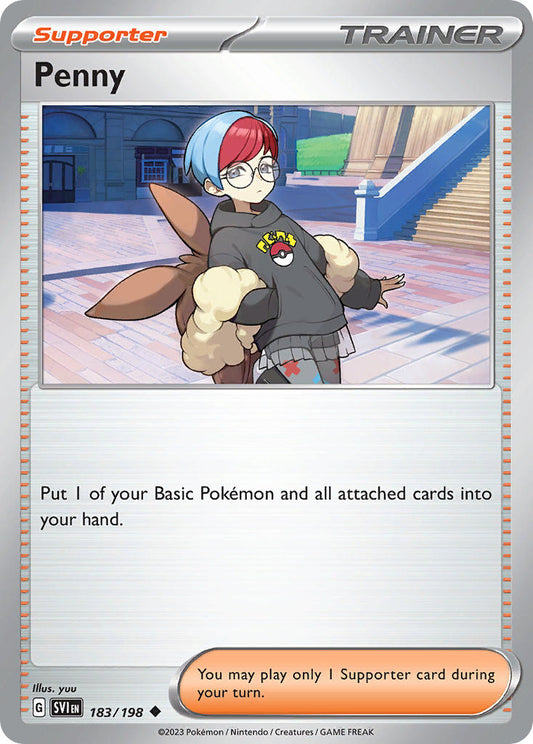 Penny 183/198 - POKEMON SCARLET & VIOLET: BASE SET - Pokemon Single Card