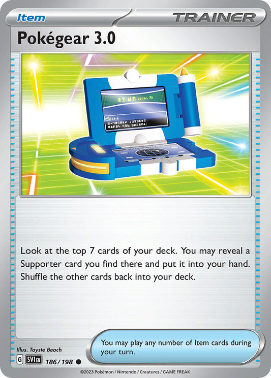 Pokégear 3.0 186/198 - POKEMON SCARLET & VIOLET: BASE SET - Pokemon Single Card