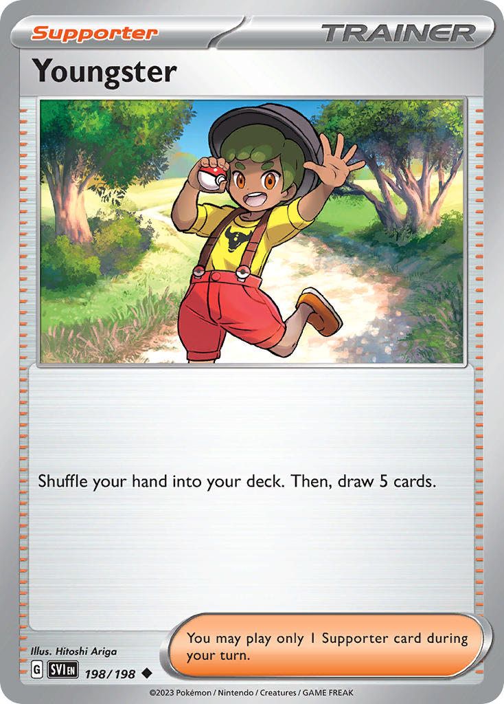 Youngster 198/198 - POKEMON SCARLET & VIOLET: BASE SET - Pokemon Single Card
