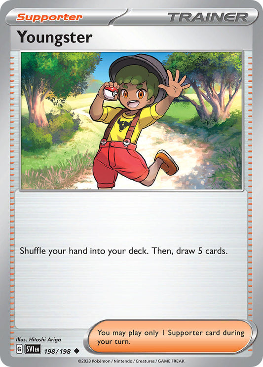 Youngster 198/198 - POKEMON SCARLET & VIOLET: BASE SET - Pokemon Single Card