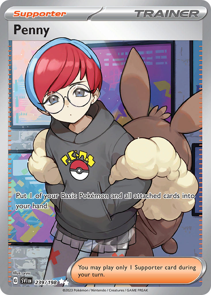 Penny 239/198 - POKEMON SCARLET & VIOLET: BASE SET - Pokemon Single Card