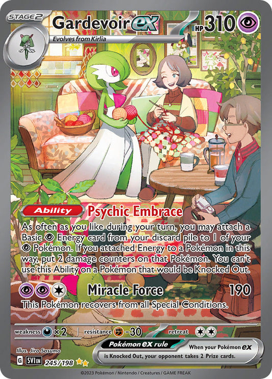 Gardevoir ex 245/198 - POKEMON SCARLET & VIOLET: BASE SET - Pokemon Single Card
