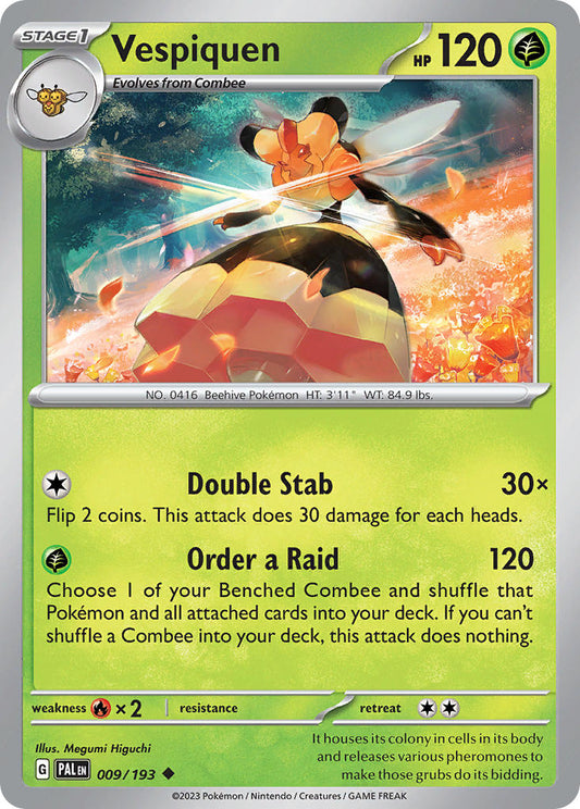 Vespiquen 009/193 - POKEMON SCARLET & VIOLET: PALDEA EVOLVED - Pokemon Single Card