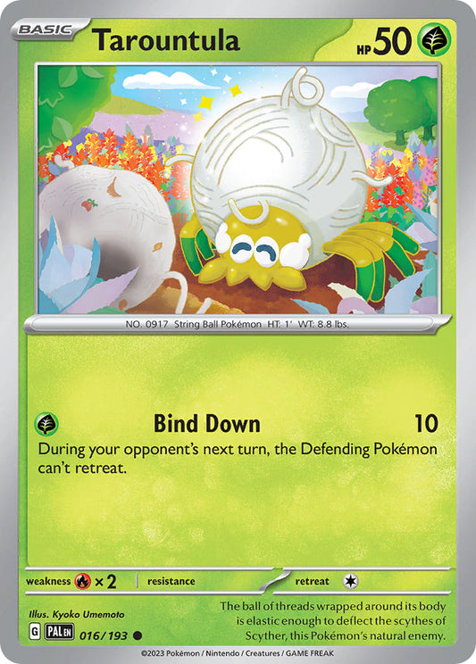 Tarountula 016/193 - POKEMON SCARLET & VIOLET: PALDEA EVOLVED - Pokemon Single Card