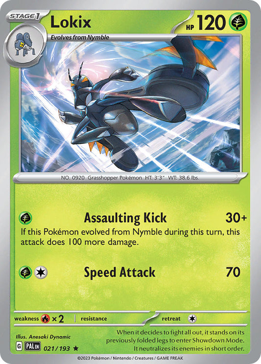 Lokix 021/193 - POKEMON SCARLET & VIOLET: PALDEA EVOLVED - Pokemon Single Card