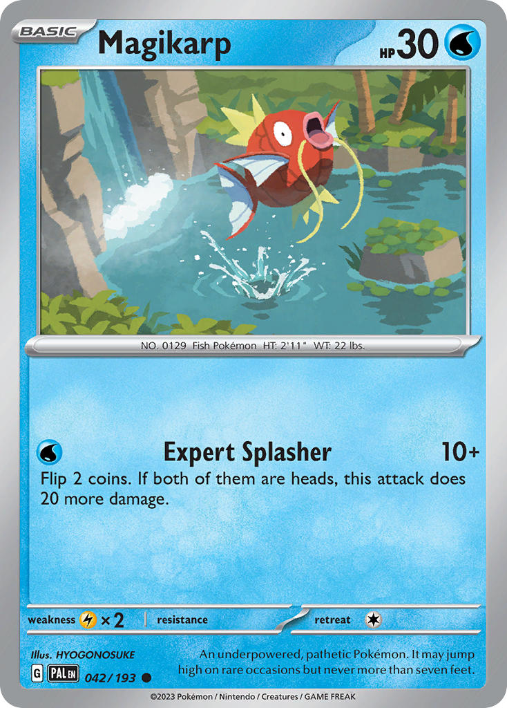 Magikarp 042/193 - POKEMON SCARLET & VIOLET: PALDEA EVOLVED - Pokemon Single Card