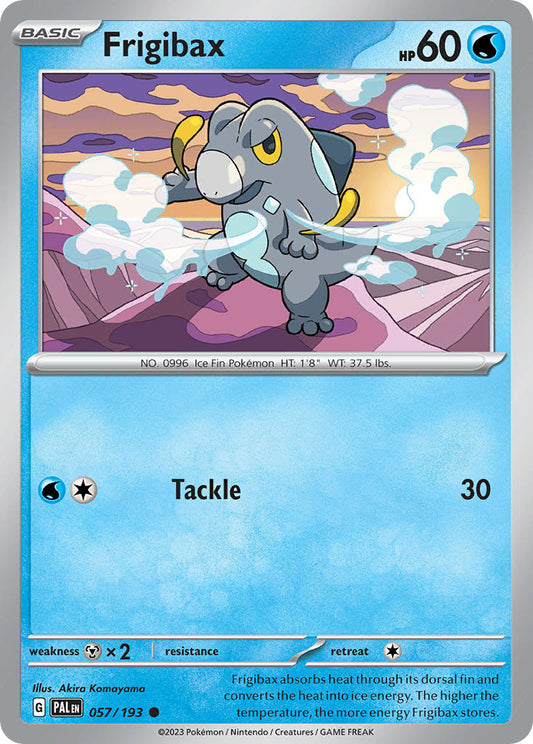 Frigibax 057/193 - POKEMON SCARLET & VIOLET: PALDEA EVOLVED - Pokemon Single Card