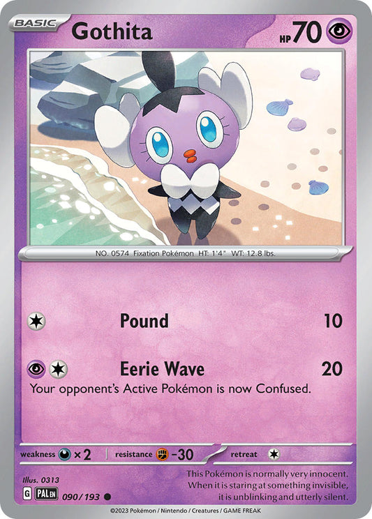 Gothita 090/193 - POKEMON SCARLET & VIOLET: PALDEA EVOLVED - Pokemon Single Card