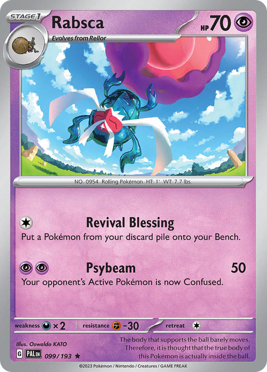 Rabsca 099/193 - POKEMON SCARLET & VIOLET: PALDEA EVOLVED - Pokemon Single Card
