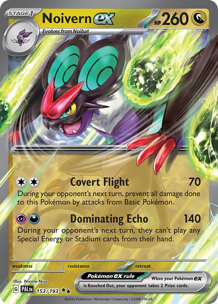 Noivern ex 153/193 - POKEMON SCARLET & VIOLET: PALDEA EVOLVED - Pokemon Single Card