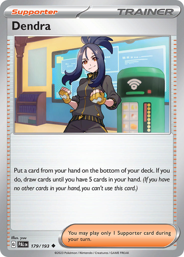 Dendra 179/193 - POKEMON SCARLET & VIOLET: PALDEA EVOLVED - Pokemon Single Card