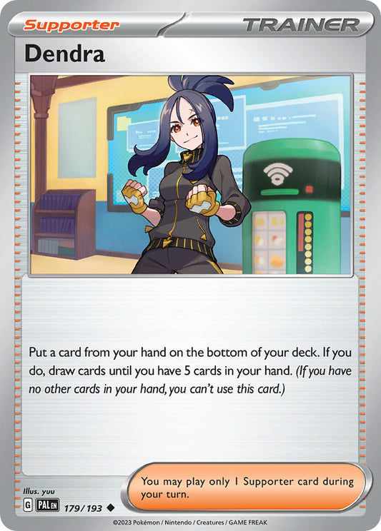 Dendra 179/193 - POKEMON SCARLET & VIOLET: PALDEA EVOLVED - Pokemon Single Card