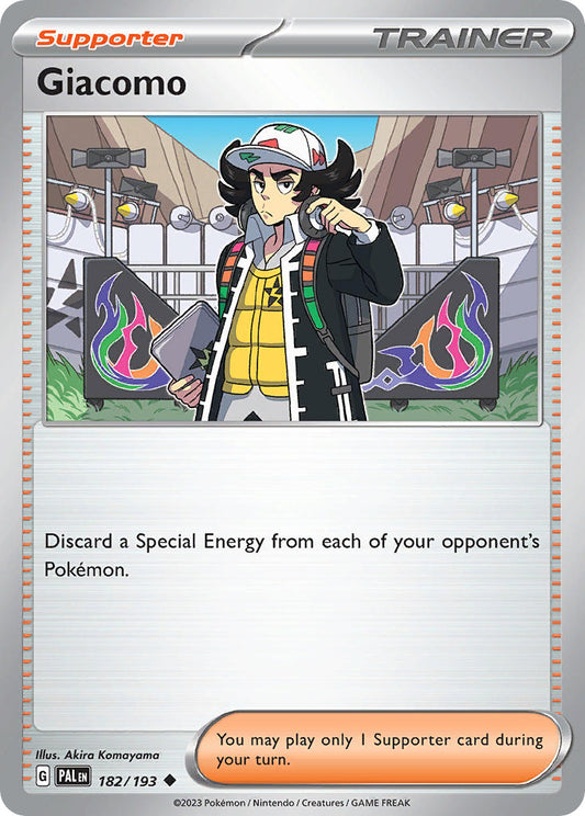 Giacomo 182/193 - POKEMON SCARLET & VIOLET: PALDEA EVOLVED - Pokemon Single Card