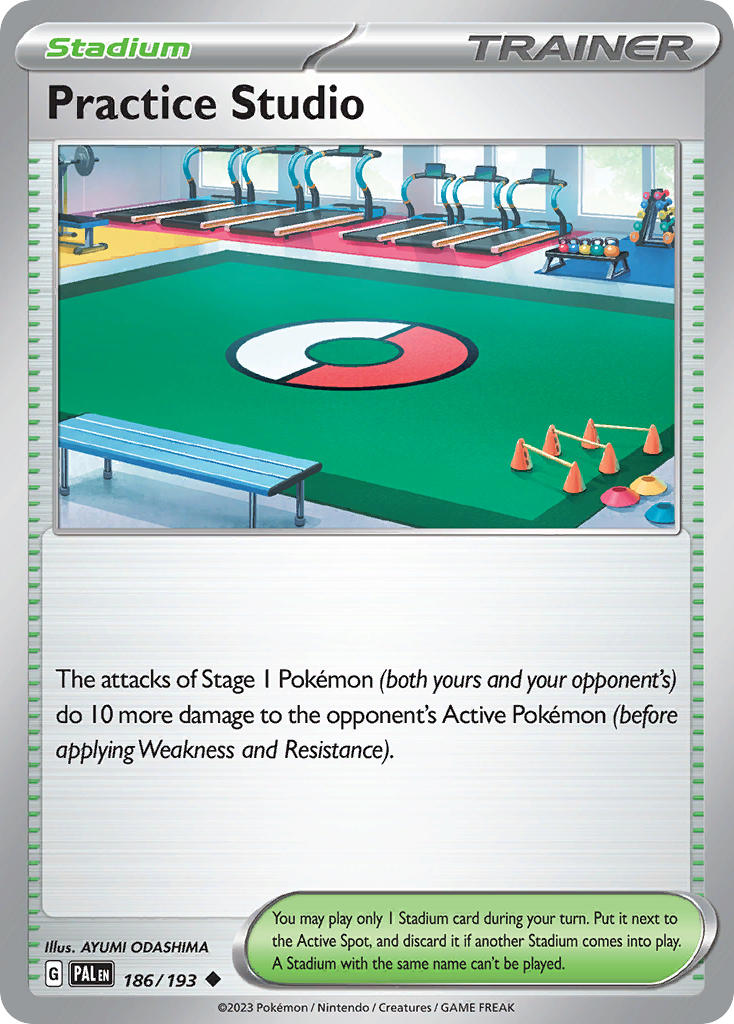 Practice Studio 186/193 - POKEMON SCARLET & VIOLET: PALDEA EVOLVED - Pokemon Single Card