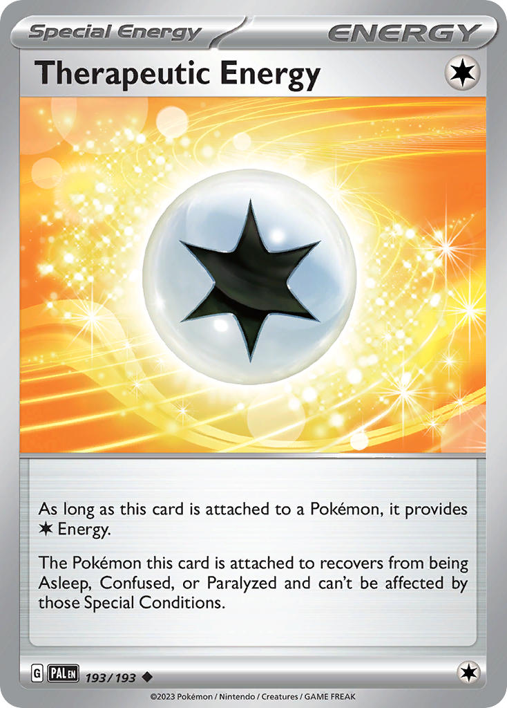 Therapeutic Energy 193/193 - POKEMON SCARLET & VIOLET: PALDEA EVOLVED - Pokemon Single Card